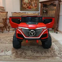 ماشین شارژی بنز شاسی افرودی چهار موتور در حدنو