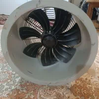 فن آکسیال پوسته فلزی صنعتی