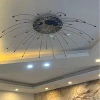 لوستر ۳۲ شاخه استیل درجه بک