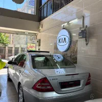 بنز c200کمپرسور2006فول کامل بدون کسری اپشن استثنای