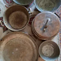 ظروف مسی|ظروف پخت‌وپز|شیراز, تاچارا|دیوار