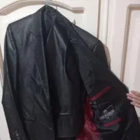 دو دست کت شلوار بع رنگ نقره ای وسیاه براق نو|لباس|تبریز, |دیوار