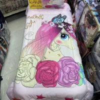 روتختی و لحاف یکنفره دخترانه تک شاخ کیوت|سرویس روتختی|مشهد, پایین خیابان|دیوار