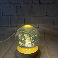 چراغ خواب طرح گوی قطر ۸