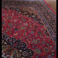 فرش دستبافت کاشمرلاکی ووسایل منزل