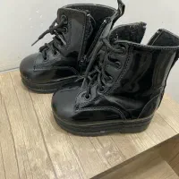 نیم بوت ورنی بچه گانه سایز ۲۱