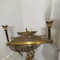 گارد شومینه برنزی|بخاری، هیتر، شومینه|تهران, علم و صنعت|دیوار