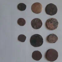 سکه های قاجاری مسی|کلکسیون سکه، تمبر، اسکناس|ایلام, |دیوار