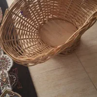 سبد حصیری|صنایع دستی و سایر لوازم تزئینی|ساوه, |دیوار