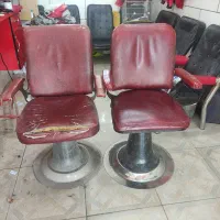 دو عدد صندلی ارایشگاهی مردانه و زنانه