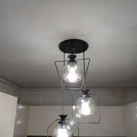 لوستر|لوستر و چراغ آویز|اراک, |دیوار