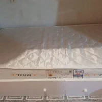 تخت خواب دو طبقه با  تشک  نو نو