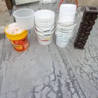 شیشه مربا رب و ظرف پلاستیکی مربا سطل|ظروف نگهدارنده، پلاستیکی، یک‌بارمصرف|تهران, خاک سفید|دیوار