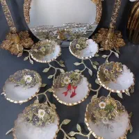 هفت سین رزینی همراه آینه|صنایع دستی و سایر لوازم تزئینی|زاهدان, |دیوار