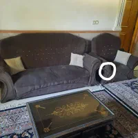 مبل هفت نفره و میز عسلی|مبلمان خانگی و میز عسلی|جویبار, |دیوار