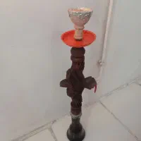 قلیان نونو چوب گردو700ت فقط پول تن گذاشتم روش|صنایع دستی و سایر لوازم تزئینی|کرمانشاه, |دیوار