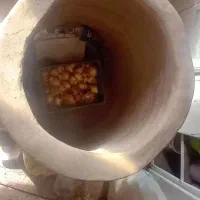 تنور گلی|گل و گیاه طبیعی|شال, |دیوار