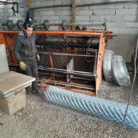 سیم توری.فنس.پایه فلزی