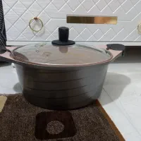 دوعدد قابلمه چدن برند ام جی اس