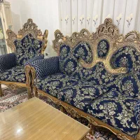 مبل سلطنتی۹نفره همراه میز عسلی|مبلمان خانگی و میز عسلی|بندرعباس, |دیوار