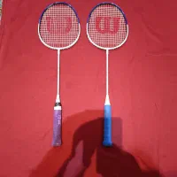 فروش فوری راکت بدمینتون اصل ویلسون اورجینال(قدیمی)|ورزش‌های توپی|تهران, شهرک آزادی|دیوار