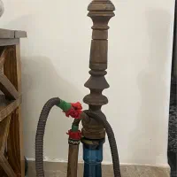 قلیان چوبی پایه بلند|کلکسیون و سرگرمی|رشت, جهاد|دیوار