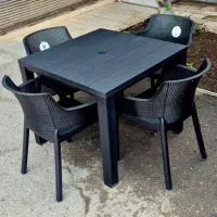 صندلی غذاخوری فایبر پلاستیکی فیدار ۵/ گلشهر کرج|میز و صندلی غذاخوری|کرج, گلشهر|دیوار