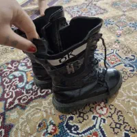 چکمه مشکی دخترانه