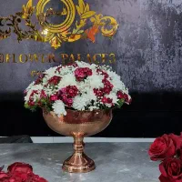 گل آرایی (ظرف های  مسی)ویژه ولادت امام رضا