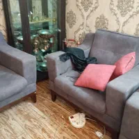 مبل‌هشت‌نفره‌ راحتی‌چستر|مبلمان خانگی و میز عسلی|مشهد, حسابی جنوبی (شهرک غرب)|دیوار