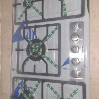 اجاق گاز صفحه ای  ۵ شعله استیل ترموکوبل دار و ساده