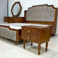 سرویس خواب دونفره کامل ام دی اف|تخت و سرویس خواب|تهران, شهرک ابوذر|دیوار