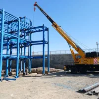 انواع جرثقیل سبک و سنگین از (۳تن تا ۵۰تن)