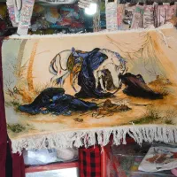 تابلو فرش دستبافت|تابلو فرش|کیش, |دیوار