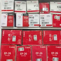 فروش و شارژ انواع کارتریج تونر چاپگرهای HP و Canon