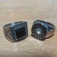 انگشتر استیل سایز بزرگ