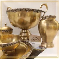 ست پذیرایی طرح نسترن مپکو/برنجی هندی