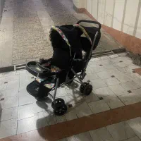 کالسکه دوقلو|کالسکه و لوازم جانبی|تهران, گلستان (شهرک راه آهن)|دیوار