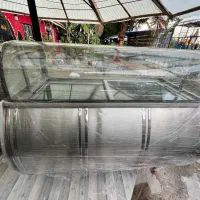 فریزر تاپیگ بستنی شیشه خم