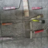 غلطک رنگ  و قلمو رنگ صفحه دو