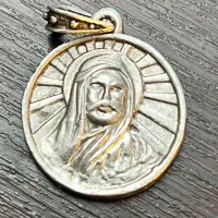 شمایل نقره ایتالیایی کار دست بسیار قدیمی