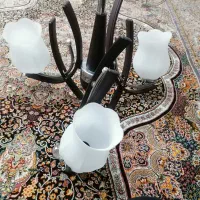 لوستر  5 شاخه|لوستر و چراغ آویز|شیراز, رکن‌آباد|دیوار