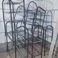 تخت دو طبقه فلزی کف توری تخت دوطبقه آهنی صدرافاز 2|تخت و سرویس خواب|شیراز, شهرک گلستان|دیوار