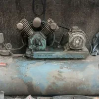 پمپ باد ۱۰۰۰ لیتری دوسیلندر ۳ فاز