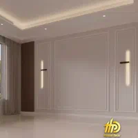 گچکاری ابزار تی وی باکس، باکسTVقاب بندی،خرده کاری|خدمات پیشه و مهارت|قم, قلعه کامکار|دیوار