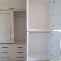 باسلام فروش انواع کمد دیواری ب قیمت تولیدی|جاکفشی، کمد، دراور|ساری, |دیوار