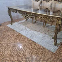 نهار خوری ۸ نفره کار منبت  رو چوب