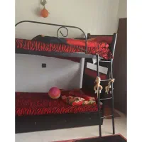 تخت دو طبقه همرا با دو کشو بزرگ