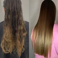 کراتین و ابریشم سازی مو