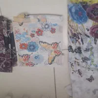 پارچه. چادری. وحریر